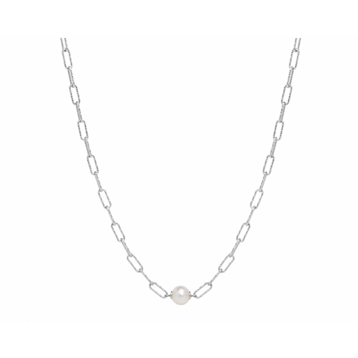 Collana Donna Miluna Argento 925 Bianco Perle Collezione Miss Italia PCL6021B